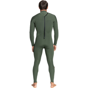 2021 Quiksilver Mens Everyday Sessions 4/3mm Back Zip GBS Wetsuit EQYW103123 - Thyme